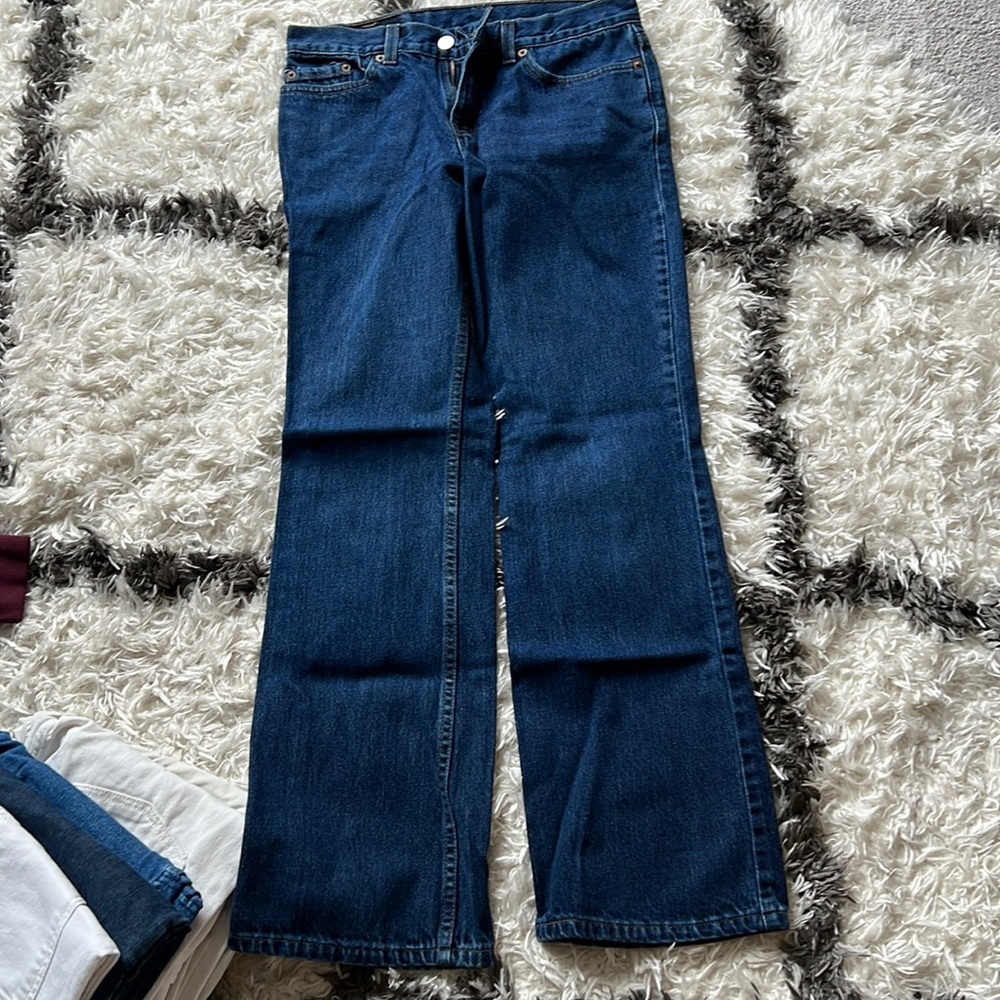 levi straight leg jeans